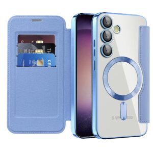 Θήκη κινητού Techsuit SmartMag Book for Samsung Galaxy S23 Plus Light Blue