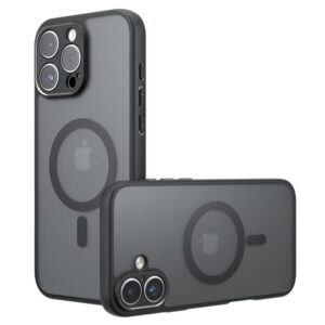 Θήκη κινητού Techsuit PureFrost MagSafe for iPhone 16 Pro Frosted Black
