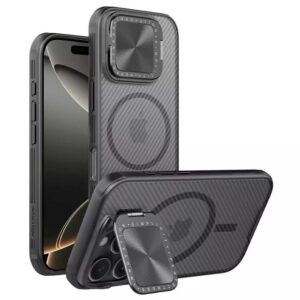 Θήκη κινητού Nillkin CamShield Prop Magnetic for iPhone 16 Pro Transparent Black