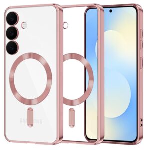 Θήκη κινητού Techsuit Luxury Crystal MagSafe for Samsung Galaxy S25 FE Pink