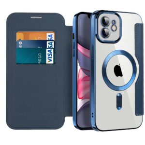 Θήκη κινητού Techsuit SmartMag Book for iPhone 11 Blue