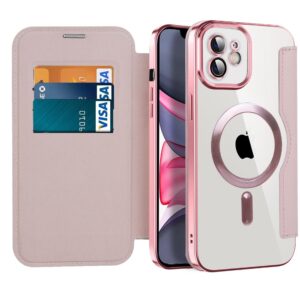 Θήκη κινητού Techsuit SmartMag Book for iPhone 11 Pink