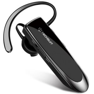 Ακουστικό Techsuit Premium Bluetooth Headset UrbanEar (CB1) - HandsFree, Type-C, Noise Cancelling, Light & Comfortable Black