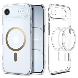 Θήκη κινητού Spigen Ultra Hybrid MagSafe for iPhone 17 Air Clear/Gold