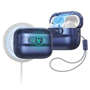 Θήκη Airpods ESR Pulse Magnetic FlickLock for Apple AirPods Pro 3 Dark Blue