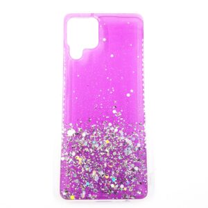 Θήκη κινητού For Samsung Galaxy A22 4G Brilliant Clear glitter  purple