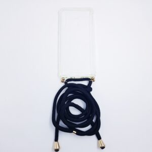 Θήκη κινητού Forcell Cord  for Samsung A20s Transparent / Black