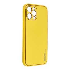 Θήκη κινητού Forcell Leather  for Iphone  13 Pro  Max yellow