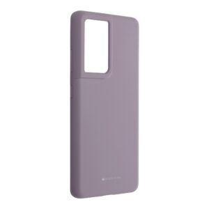 Θήκη κινητού Mercury Silicone  for Samsung S21 ULTRA lavender grey