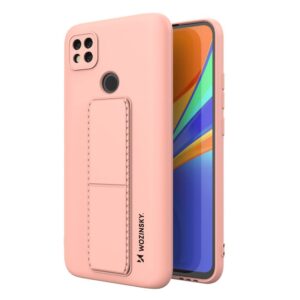 Θήκη κινητού Wozinsky Silicone  For Xiaomi Redmi 9C TPU Pink With Stand