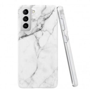 Θήκη κινητού Wozinsky Marble TPU  cover for Samsung Galaxy S21 FE white