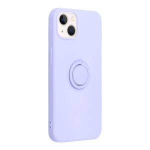 Θήκη κινητού Forcell Silicone Ring  for Iphone 13 Mini violet