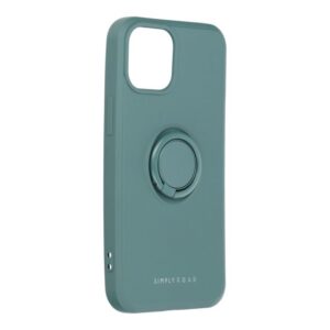 Θήκη κινητού Forcell Silicone Ring  for Iphone 13 Mini green