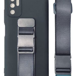 Θήκη κινητού Oem Rope  For Xiaomi Redmi Note 10 5G/Poco M3 Pro Tpu With Lanyard Blue