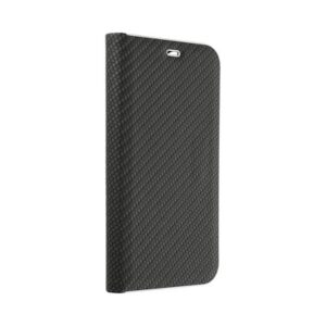 Θήκη κινητού Forcell Luna Book Carbon for Xiaomi Redmi 9AT / Redmi 9A black