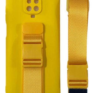Θήκη κινητού Hurtel Rope  Gel TPU for Xiaomi Redmi Note 9 Pro / Redmi Note 9S Yellow