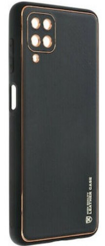 Θήκη κινητού Forcell Leather For Samsung Galaxy A12 TPU Black