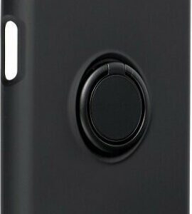 Θήκη κινητού Forcell Silicone Ring  For Samsung Galaxy A12 TPU Black With Ring Holder