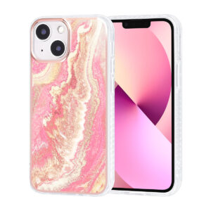 Θήκη κινητού UNIQ Accessory iPhone 13 Mini  - Marble Pink