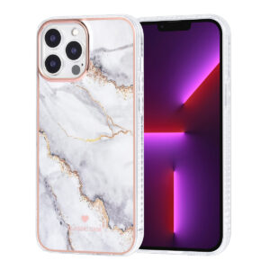 Θήκη κινητού UNIQ Accessory iPhone 13 Pro Max  - Marble White