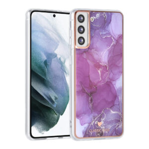 Θήκη κινητού UNIQ Accessory Galaxy S21 Plus  - Marble Purple
