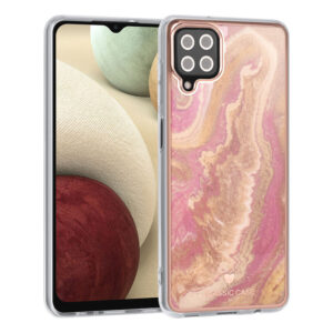 Θήκη κινητού UNIQ Classic  Samsung Galaxy A12 TPU Back Cover - Marble Pink