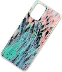 Θήκη κινητού Gold Glam  for Samsung Galaxy S20 FE / S20 Lite / S20 FE 5G Peacock