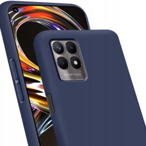 Θήκη κινητού Oem Matt Tpu  for Realme 8i dark blue