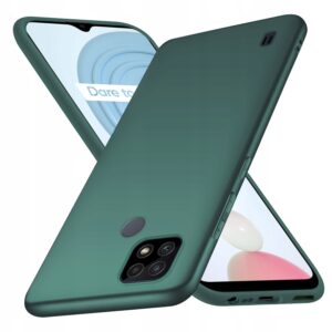 Θήκη κινητού Oem Matt Tpu  for Realme C21 forest green