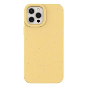 Θήκη κινητού Eco   for iPhone 12 Pro Max Silicone Cover Phone Cover Yellow