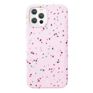 Θήκη κινητού Uniq  Coehl Terrazzo iPhone 12 Pro Max 6.7 "pink / blush pink