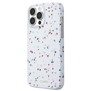 Θήκη κινητού Uniq  Coehl Terrazzo iPhone 13 Pro / 13 6.1 "white / natural white
