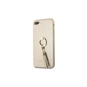 Θήκη κινητού Guess  for Iphone 7 Plus/8 Plus Beige Hard  Saffiano with Ring stand
