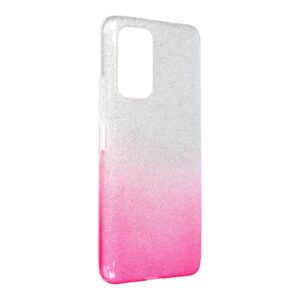 Θήκη κινητού Forcell Shining  for Xiaomi Redmi Note 10 Pro / Redmi Note 10 Pro Max clear/pink