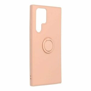 Θήκη κινητού Roar Amber Series  for Samsung Galaxy S22 Ultra TPU Sand Pink With Ring Holder