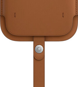 Θήκη κινητού Apple Leather Sleeve with MagSafe for iPhone 12 Pro Max Saddle Brown Εκθεσιακή