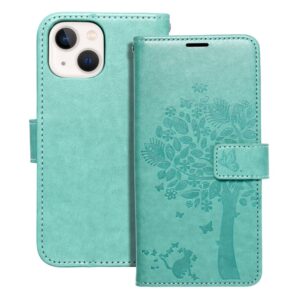Θήκη κινητού Forcell Mezzo Book  for iPhone 13 Mini Tree Green