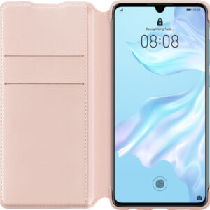 Θήκη κινητού Huawei Wallet  for Huawei P30 Book Pink