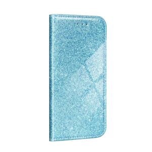 Θήκη κινητού Forcell Shining Book for Samsung A02s light blue