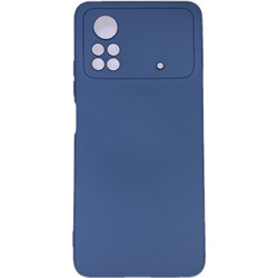 Θήκη κινητού Oem Silicone for Xiaomi Poco M4 Pro 4G Dark Blue