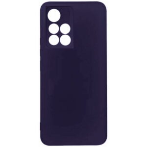 Θήκη κινητού Οem Silicone for Xiaomi Poco M4 Pro 5G / Redmi Note 11T 5G / Note 11S 5G Dark Blue