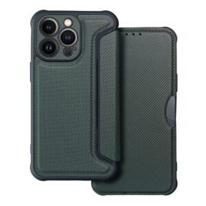 Θήκη κινητού Forcell Razor Book for iPhone 13 Pro Dark Green