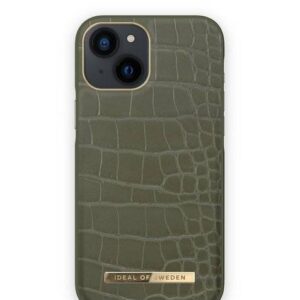 Θήκη κινητού iDeal of Sweden Atelier for iPhone 13 Mini Khaki Croco