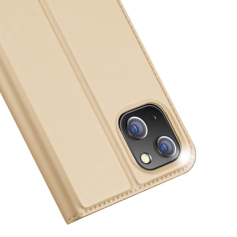 Θήκη κινητού Dux Ducis Skin Pro Series for Apple iPhone 14 Plus Book Gold - Image 2