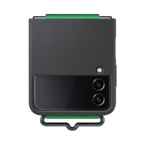 Θήκη κινητού Samsung Original Strap Silicone Cover for Samsung Galaxy Z Flip 4 Black
