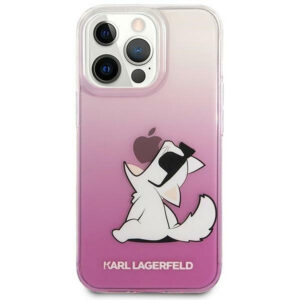 Θήκη κινητού Karl Lagerfeld Choupette Fun for Apple iPhone 14 Pro TPU Pink