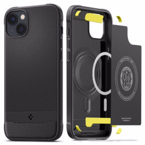 Θήκη κινητού Spigen Rugged Armor Magsafe Back Cover for iPhone 14 Plus Matte Black
