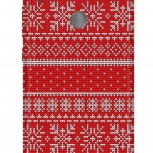 Θήκη κινητού Oem for Xiaomi Redmi Note 7 Red Snowflakes