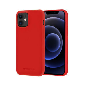 Θήκη κινητού Mercury Soft Feeling Back Cover for iPhone 12 Mini Red