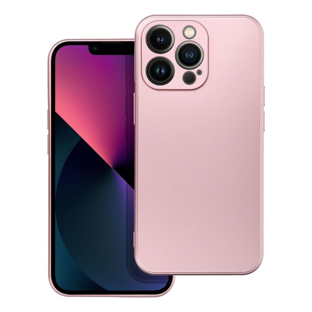 Θήκη κινητού Forcell Metallic for Apple iPhone 13 Pro TPU Pink